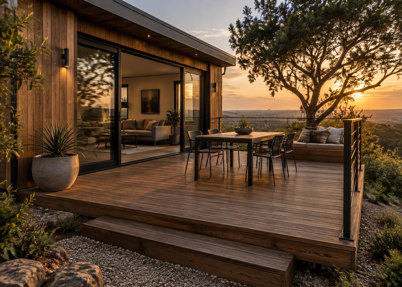 Decking structure reference imagery